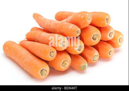 Pile of carrots Stock Photo