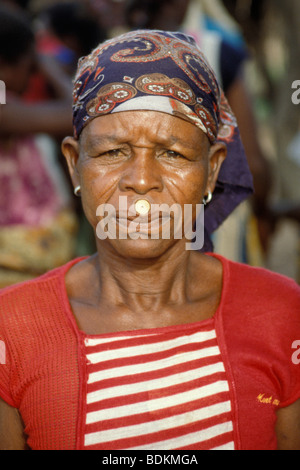 ghana, surrounding of accra, portrait Stock Photo