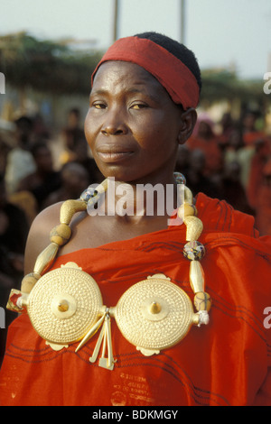 ghana, surrounding of accra, portrait Stock Photo