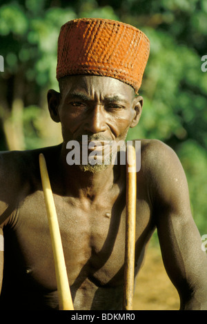 ghana, surrounding of accra, portrait Stock Photo