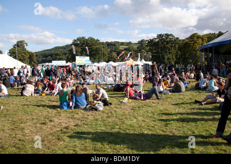 Greenman festival 2009, Glanusk Park, Brecon, Wales Stock Photo
