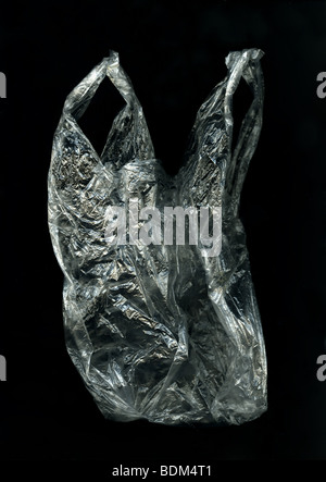 plastic bag pollution environment eco sea marine pollution flotsam jetsam environment eco sea marine pollution flotsam jetsam high tide Stock Photo