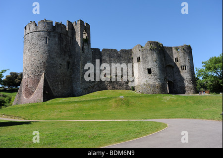Chepstow Castle, Wales Stock Photo