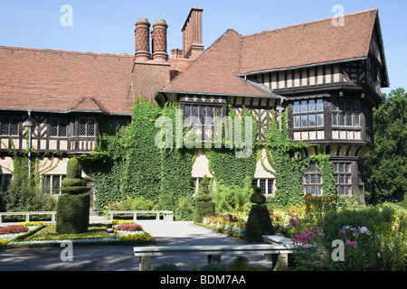 Schloss Cecilienhof, Neuer Garten, Potsdam, Brandenburg, Germany Stock Photo