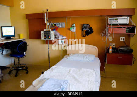 Birth room in a hospital Stock Photo