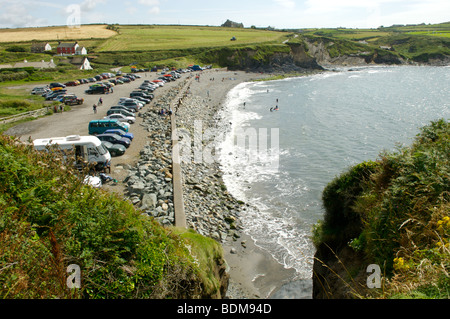 Aberieddy Bay, Pembrokeshire Stock Photo