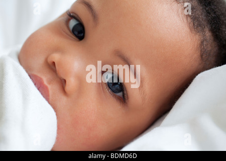 Portrait of an African Baby, South Africa Stock Photo