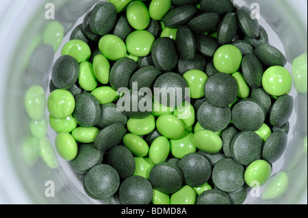 Pills, capsules, tablets Stock Photo