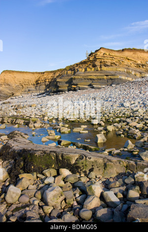 Kilve Beach Somerset England UK Stock Photo