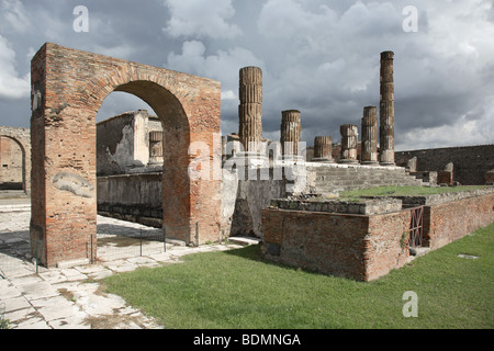 Pompeji, Ausgrabungen der antiken Stadt, Stock Photo