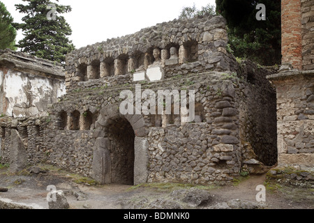 Pompeji, Ausgrabungen der antiken Stadt, Stock Photo