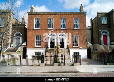 01 March 2009... Belgrave Square, Rathmines, Dublin 6. Stock Photo