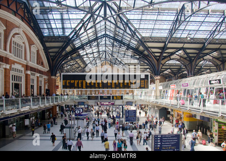 Liverpool Street Station City of London England Stock Photo
