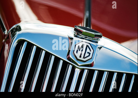 MG TF 1500 classic british car front end Stock Photo