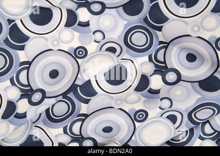 light and dark blue silk dots Stock Photo