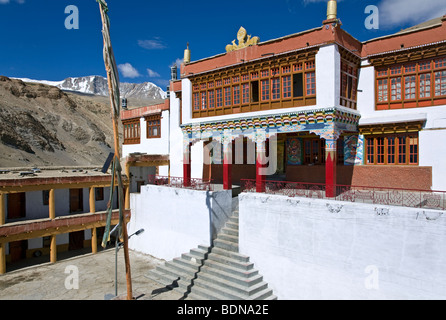 Buddhist Gompa. Korzok village. Ladakh. India Stock Photo
