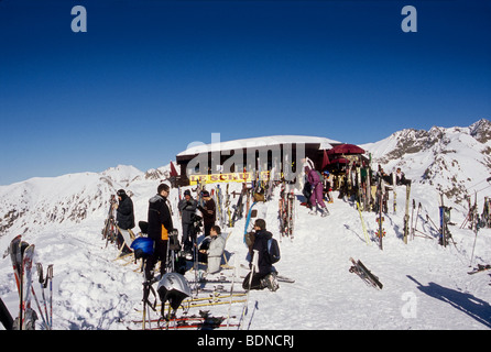 Ski station of Isola 2000 Alpes-MAritimes 06 PACA France Europe Stock Photo