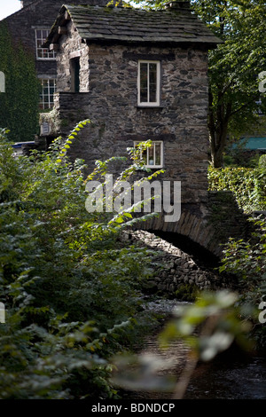 Famous Bridge House in Ambleside, Lake District, England, UK. Stock Photo