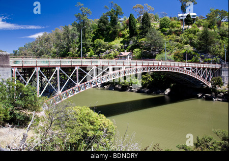 Kings Bridge Cataract Gorge, Launceston, Tasmania, Australia Stock Photo