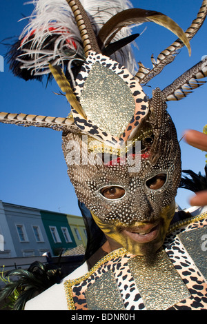 Wild man at the Notting Hill Carnival 2009 Stock Photo