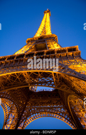 The Eiffel Tower Stock Photo