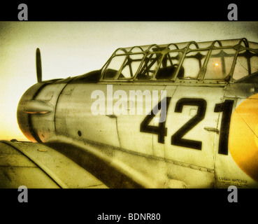 A world war II aeroplane Stock Photo