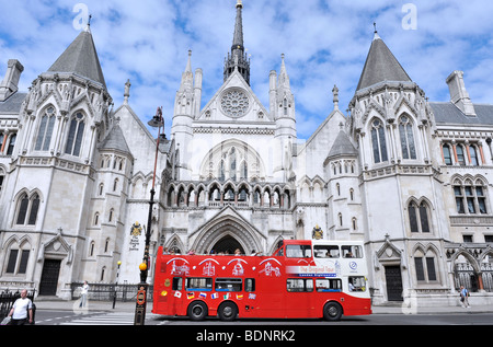 Royal courts of justice Stock Photo