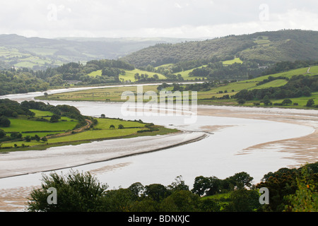 Camping in Conwy Stock Photo