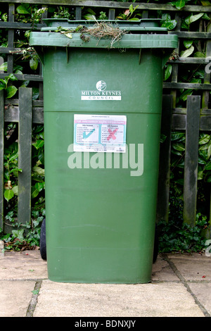 Garden waste and compost bin for Milton Keynes Council , England , UK ...