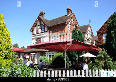 The Raven Hotel, Station Road, Hook, Hampshire, England, United Kingdom Stock Photo