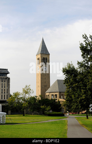 Cornell University, McGraw Tower. Stock Photo