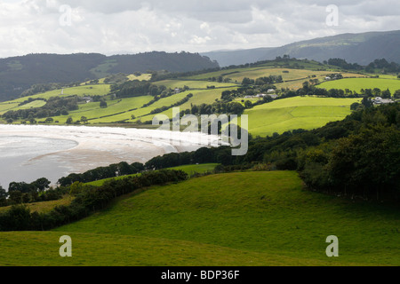 Camping in Conwy Stock Photo