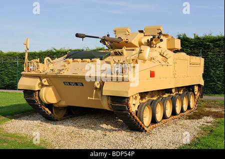 A British armored MCV-80 Warrior tank, England, UK, Europe Stock Photo