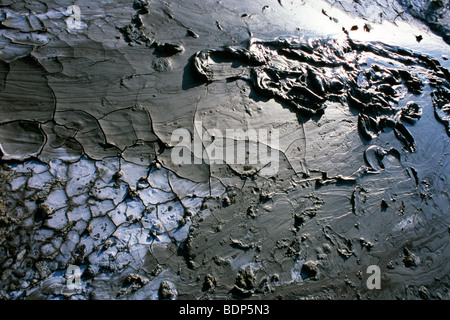 close-up with gray volcano from Romania Europe Stock Photo