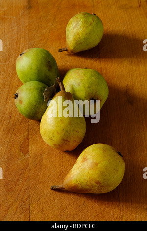 Home grown pears Stock Photo