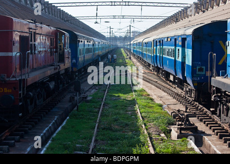 Howrah Railway Station in Calcutta India Stock Photo