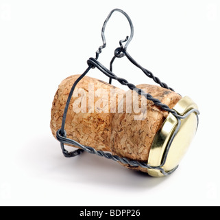 Macro shot of a champagne cork Stock Photo