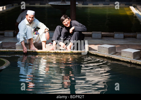 Ablution Pool at Nakhoda Mosque in Calcutta India Stock Photo