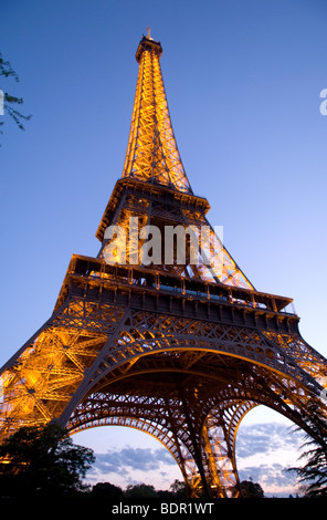 The Eiffel Tower Stock Photo