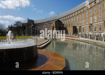 The City Hall, formerly known as the Council House, at College Green Bristol England United Kingdom Stock Photo