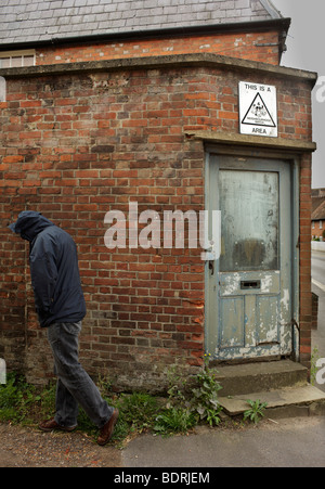 Neighbourhood watch area. Stock Photo