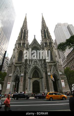 St. Patrick's Cathedral in Manhattan, New York City. Stock Photo