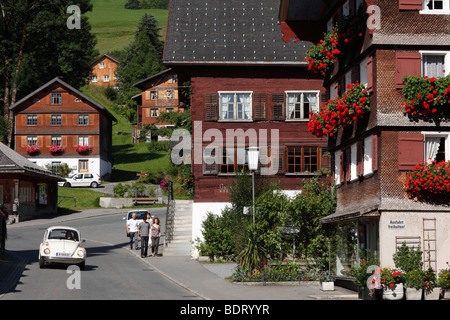 Schwarzenberg, Bregenz Forest, Bregenzerwald, Vorarlberg, Austria, Europe Stock Photo