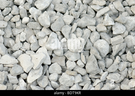 White stones background Stock Photo