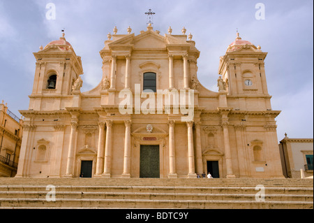 Restored Baroque Cathedral of San Nicolo - Noto, Sicily