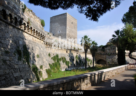 Castello Normanno Svevo, Bari, Bari Province, Puglia Region, Italy Stock Photo