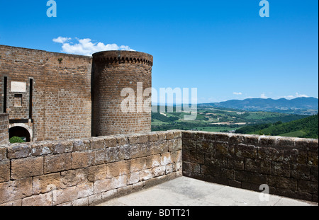 Italy,Umbria,Orvieto,the Albornoz fortress