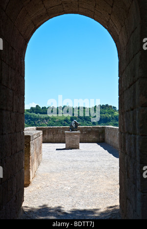 Italy,Umbria,Orvieto,the Albornoz fortress Stock Photo