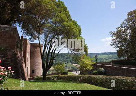 Italy,Umbria,Orvieto,the Albornoz fortress