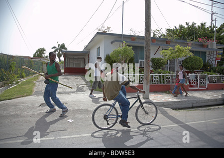 JAMAICA Street scene in Montego Bay. photo by Sean Sprague 2007 Stock Photo